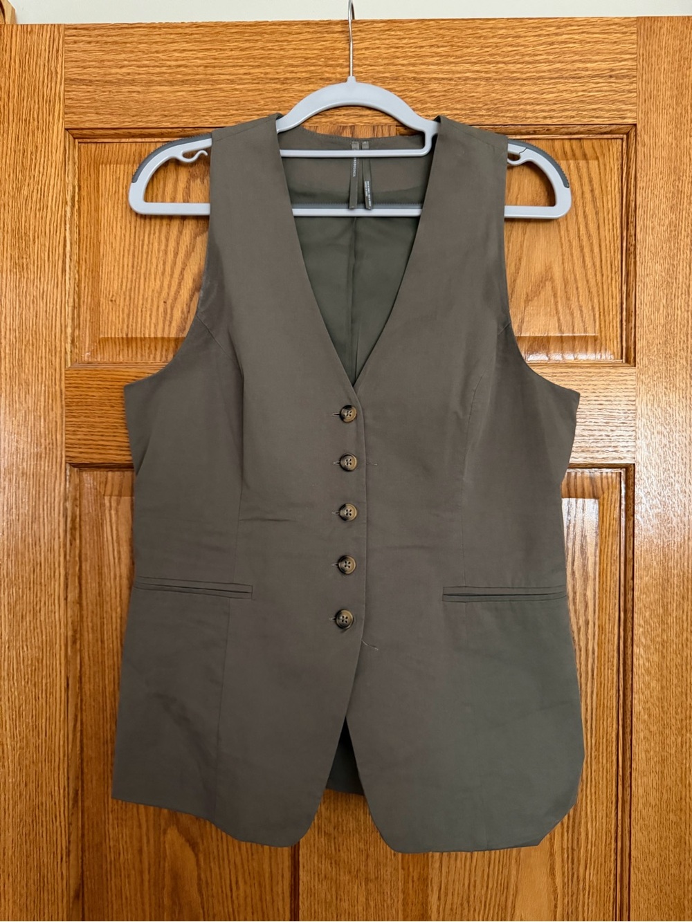 By Anthropologie Single-Breasted Vest